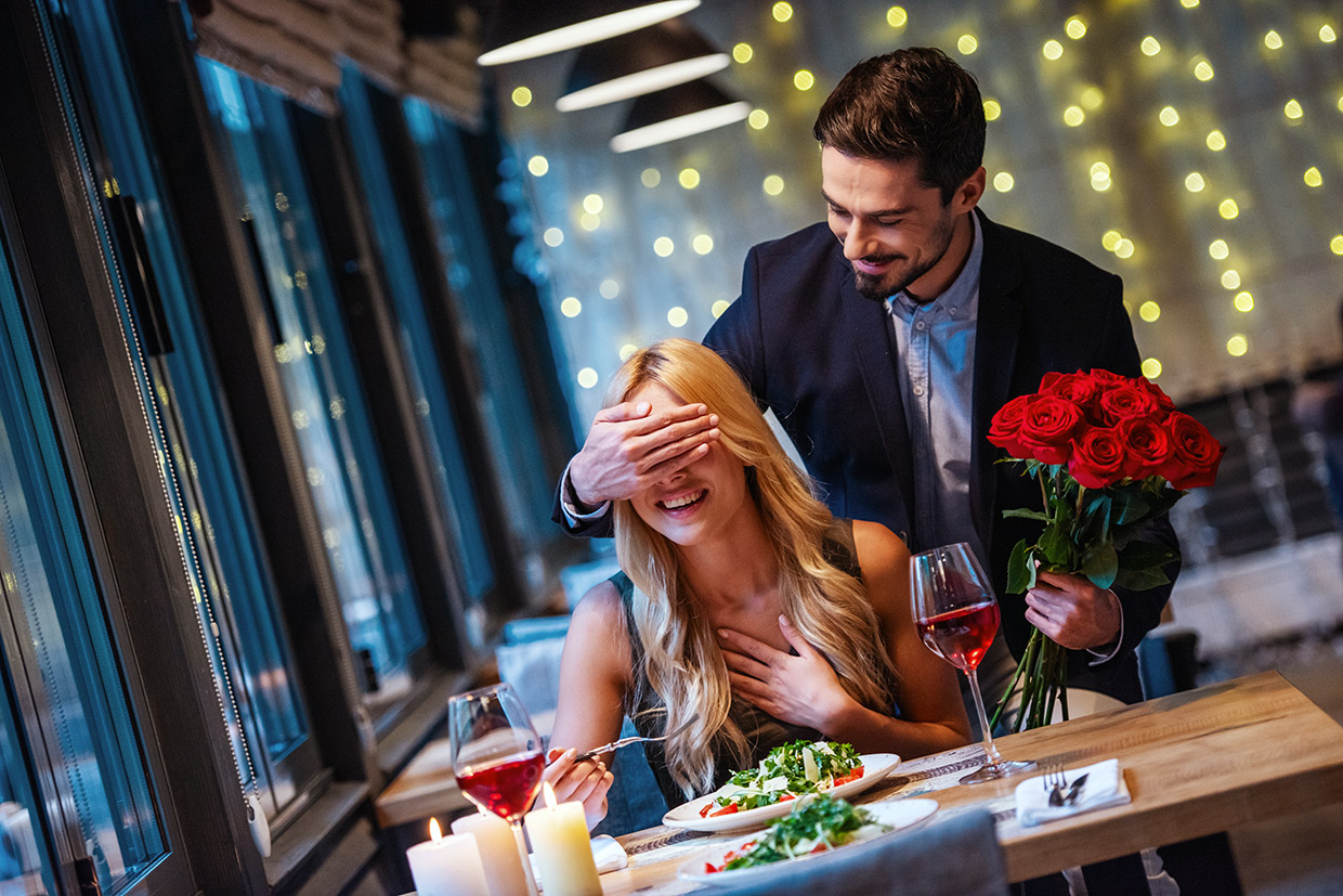 Being Offered Roses